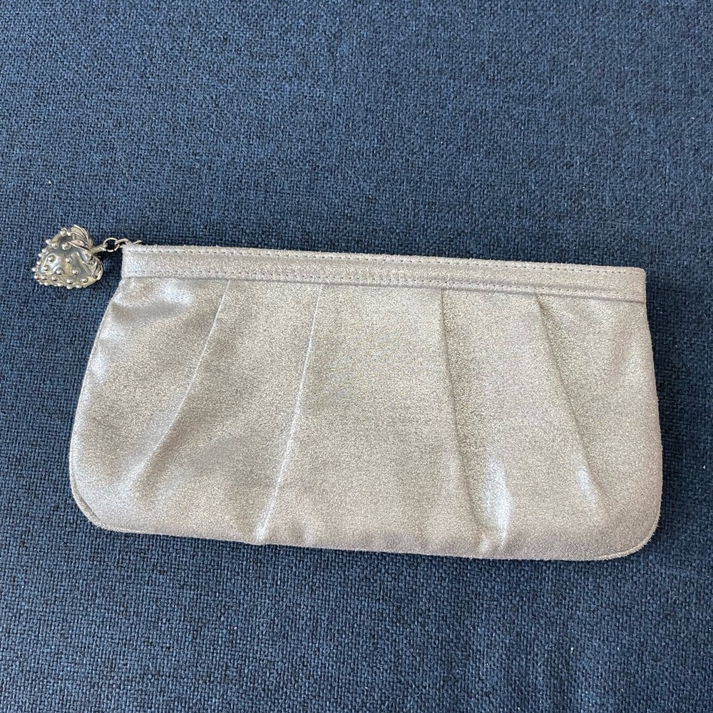 Kenneth Jay Lane metallic clutch